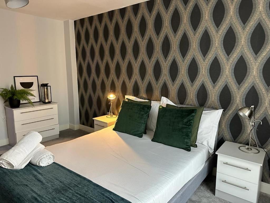 Luxury 9Ine Beautiful Bull Ring Apartment Free Parking Μπέρμιγχαμ Εξωτερικό φωτογραφία